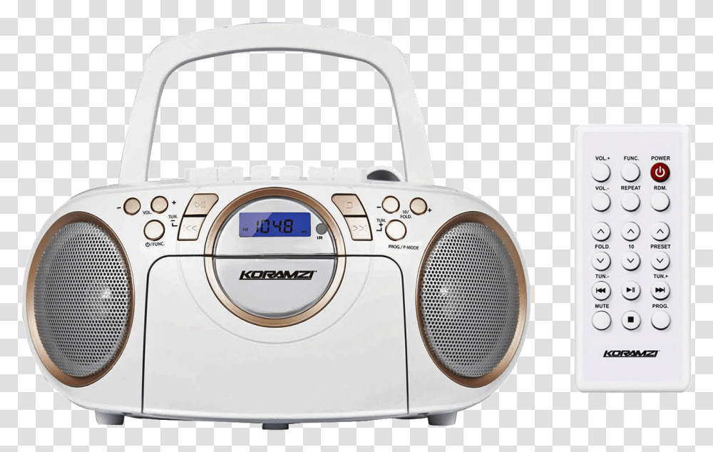 Cd Cassette Recorder Remote Player, Electronics, Remote Control, Tape Player, Cassette Player Transparent Png