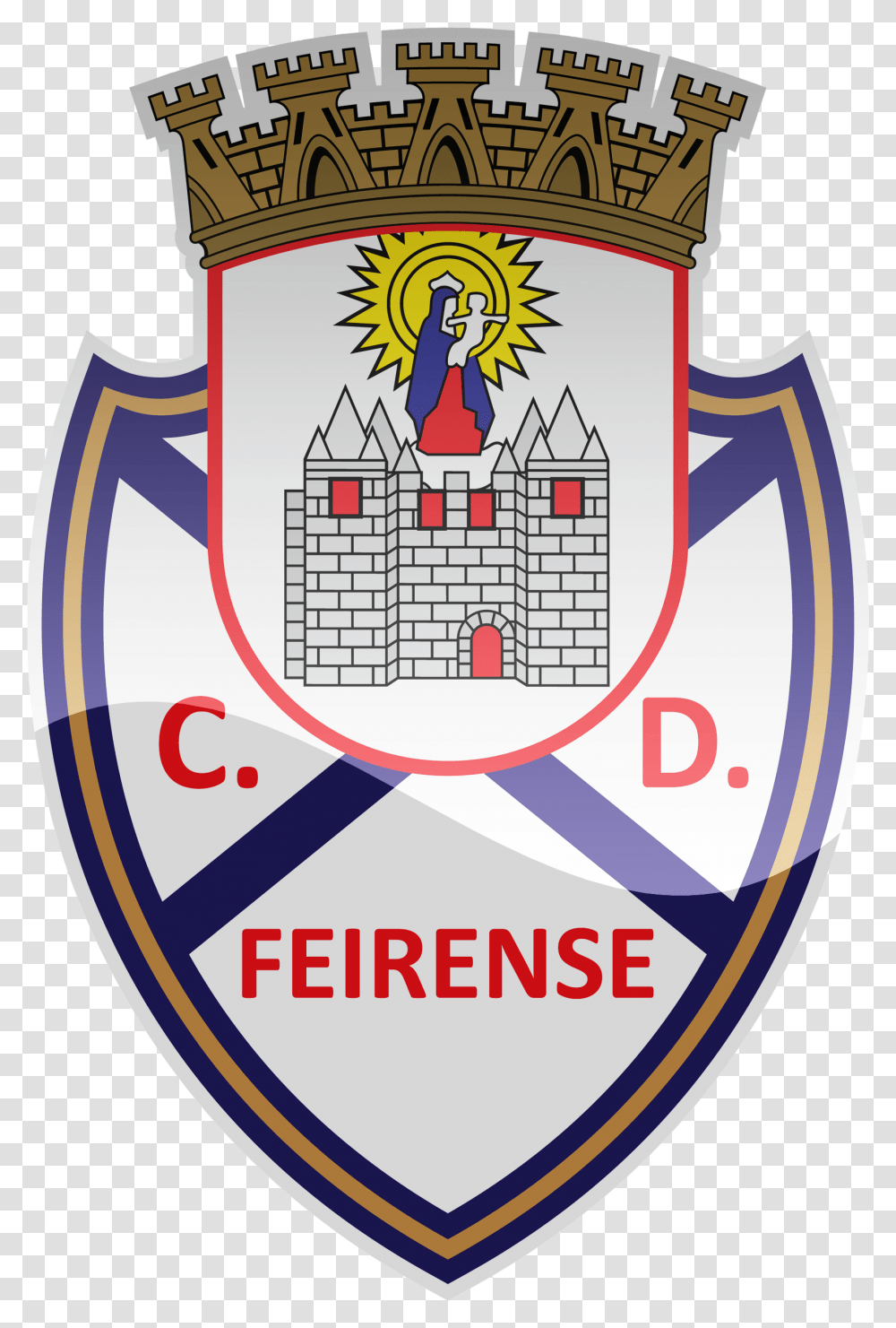 Cd Feirense Hd Logo, Armor, Shield, Trademark Transparent Png