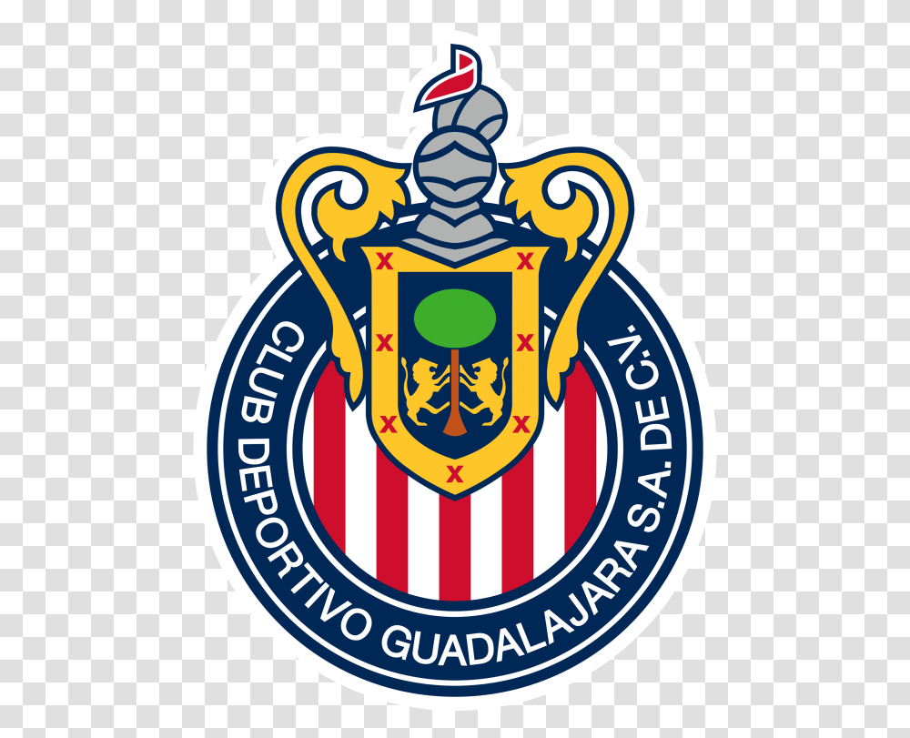Cd Guadalajara Logo Chivas Dream League Soccer 2019, Trademark, Emblem, Badge Transparent Png