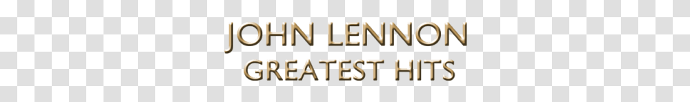 Cd John Lennon Beige, Word, Logo, Trademark Transparent Png