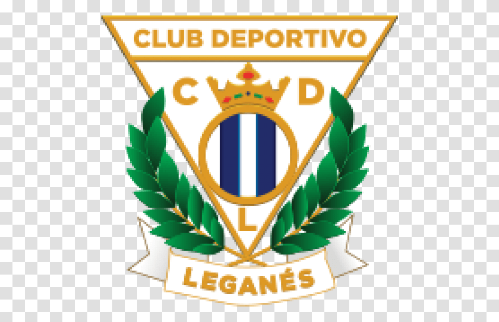 Cd Leganes Logo, Trademark, Emblem, Badge Transparent Png