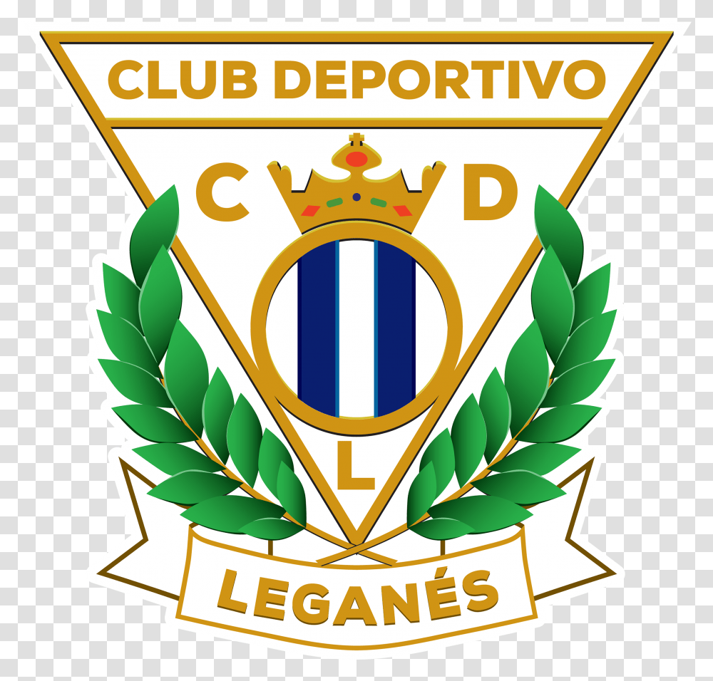 Cd Legans Logo Cd Leganes, Trademark, Emblem, Badge Transparent Png