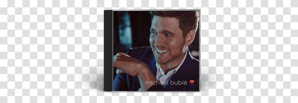 Cd Michael Buble Love, Person, Face, Man, Crowd Transparent Png