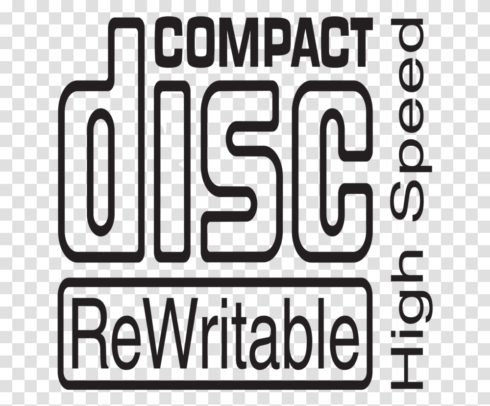 Cd Rw High Speed Logo, Word, Number Transparent Png