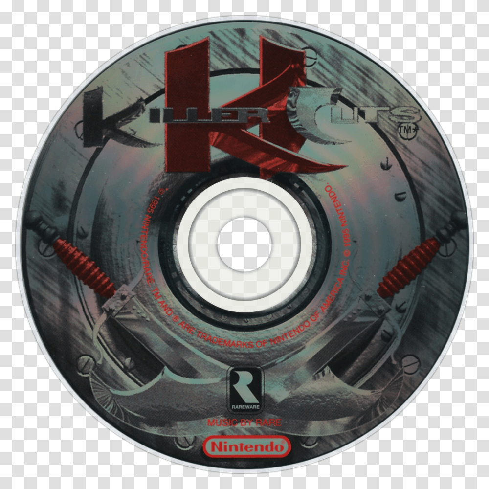 Cdart Artwork Killer Instinct Soundtrack Cd, Disk, Dvd, Wristwatch, Helmet Transparent Png