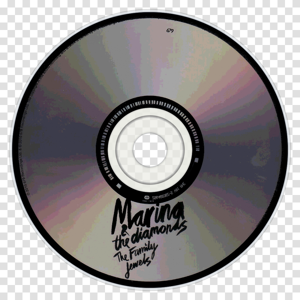 Cdart Artwork Marina And The Diamonds, Disk, Dvd Transparent Png