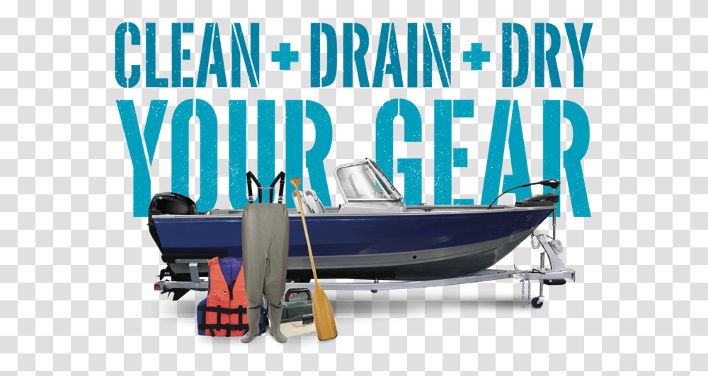 Cddyg Logo Clean Drain Dry Alberta, Boat, Vehicle, Transportation, Watercraft Transparent Png