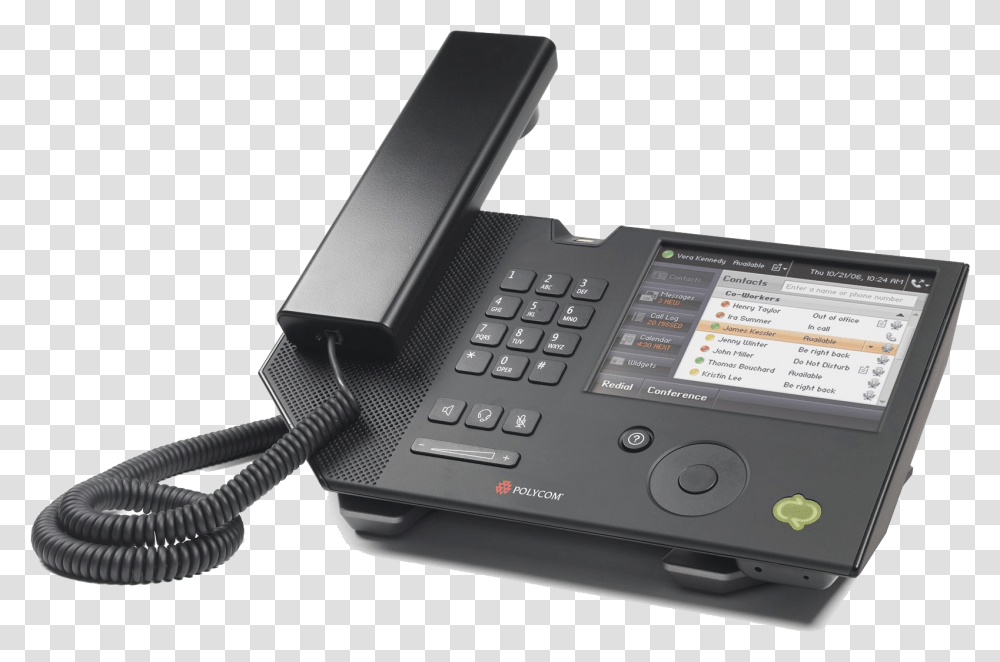 Cdn Polycom Cx700 Ip Phone, Electronics, Dial Telephone, Computer Keyboard, Computer Hardware Transparent Png