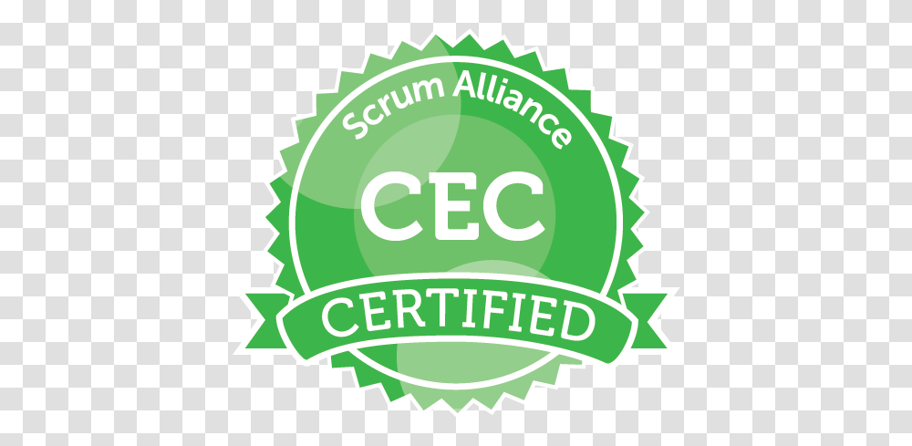 Cec Csd Certified Scrum Developer, Label, Logo Transparent Png