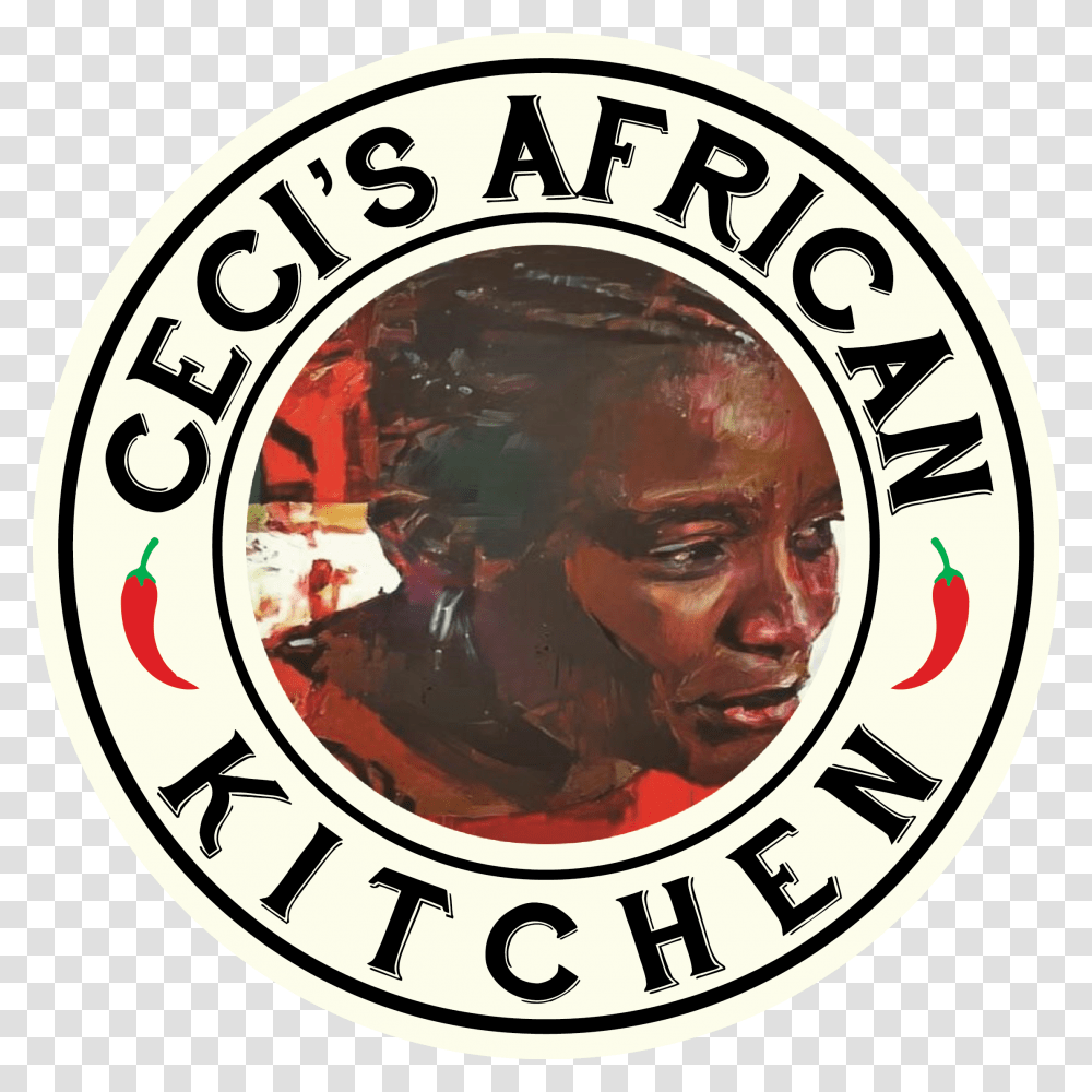 Ceci S African Kitchen Circle, Label, Person, Logo Transparent Png