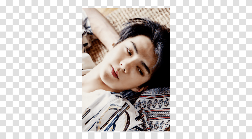Ceci Sehun Photoshoot, Face, Person, Human, Brass Section Transparent Png