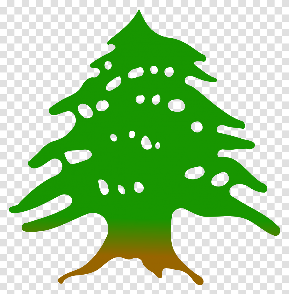 Cedar Tree 2 Image Lebanese Flag, Leaf, Plant, Ornament, Star Symbol Transparent Png