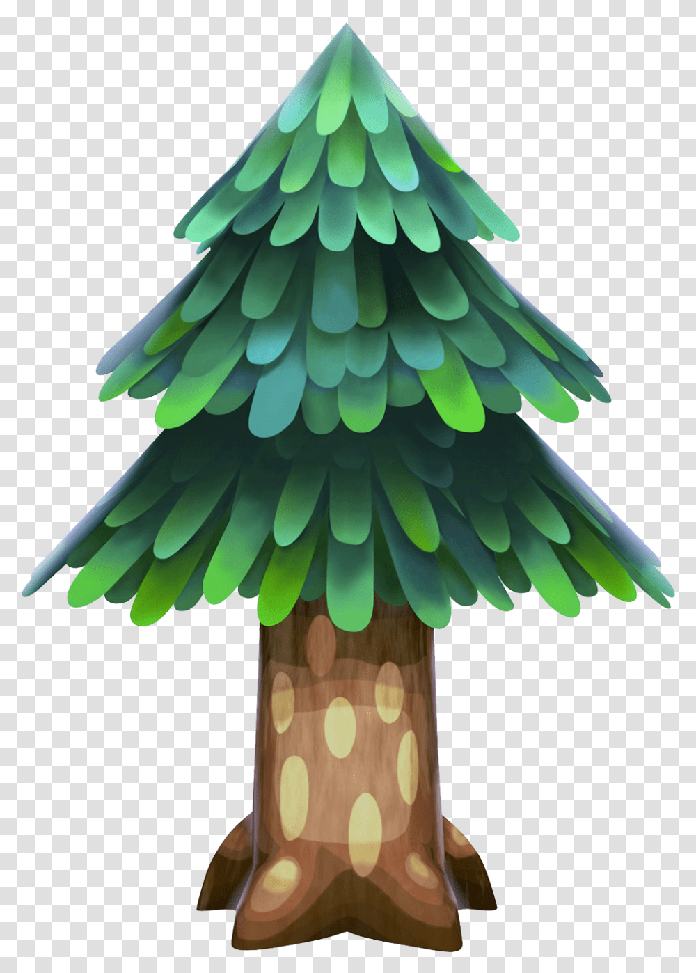 Cedar Tree Picture Cedar Tree Animal Crossing, Ornament, Plant, Pattern, Lighting Transparent Png