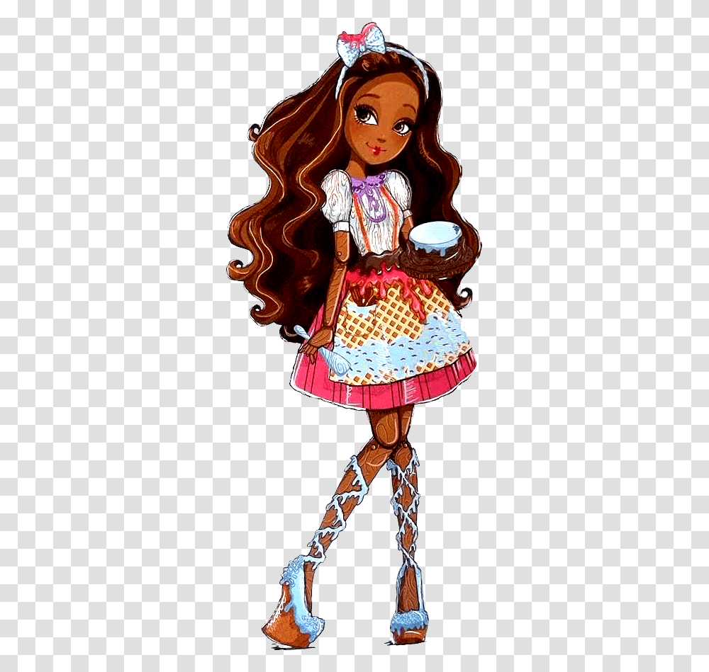Cedar Wood Ever After High Thronecoming, Doll, Toy, Person, Costume Transparent Png