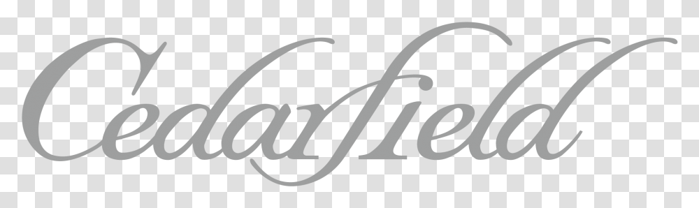 Cedarfield Medium Grey Sign, Logo, Trademark Transparent Png