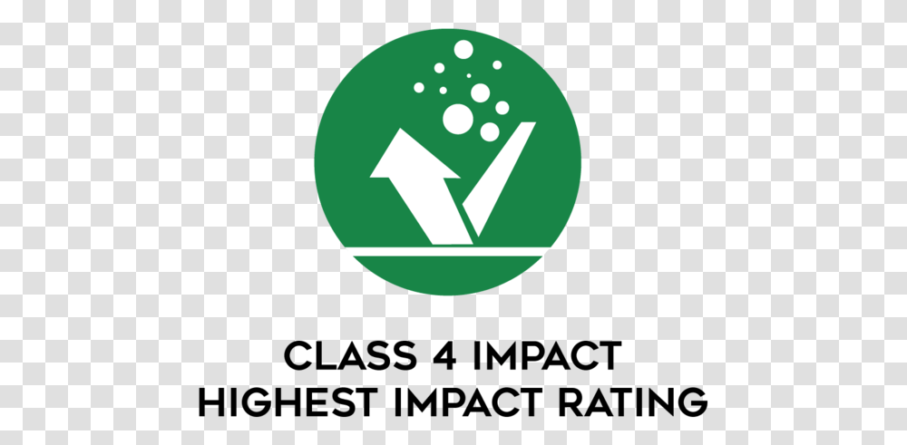 Cedur Class 4 Impact Rating Circle, Recycling Symbol, Sign Transparent Png