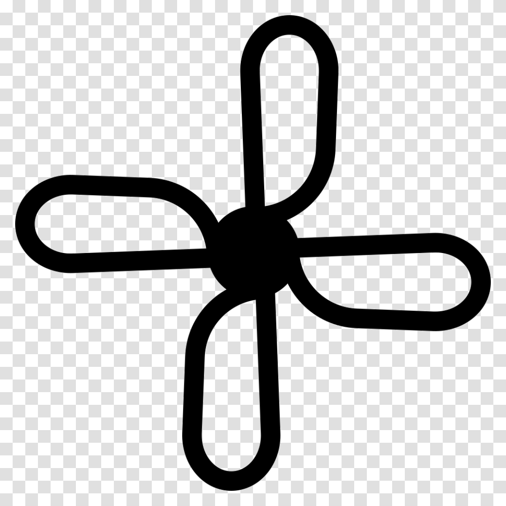 Ceiling Fan Ceiling Fan Icon Free, Scissors, Blade, Weapon, Weaponry Transparent Png
