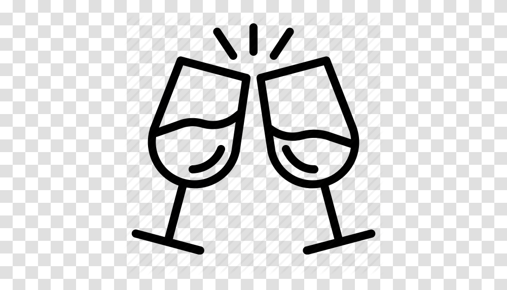 Celebrate Celebration Champagne Drink Toast Icon, Glass, Wine Glass, Alcohol, Beverage Transparent Png