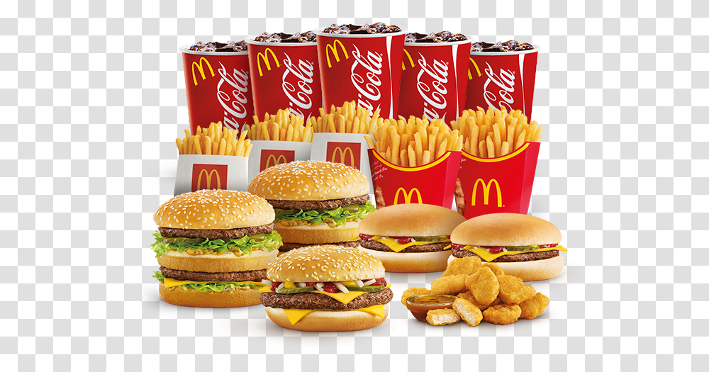 Celebrate National Fast Food Day In The Most Popular Coca Cola, Burger, Fries Transparent Png