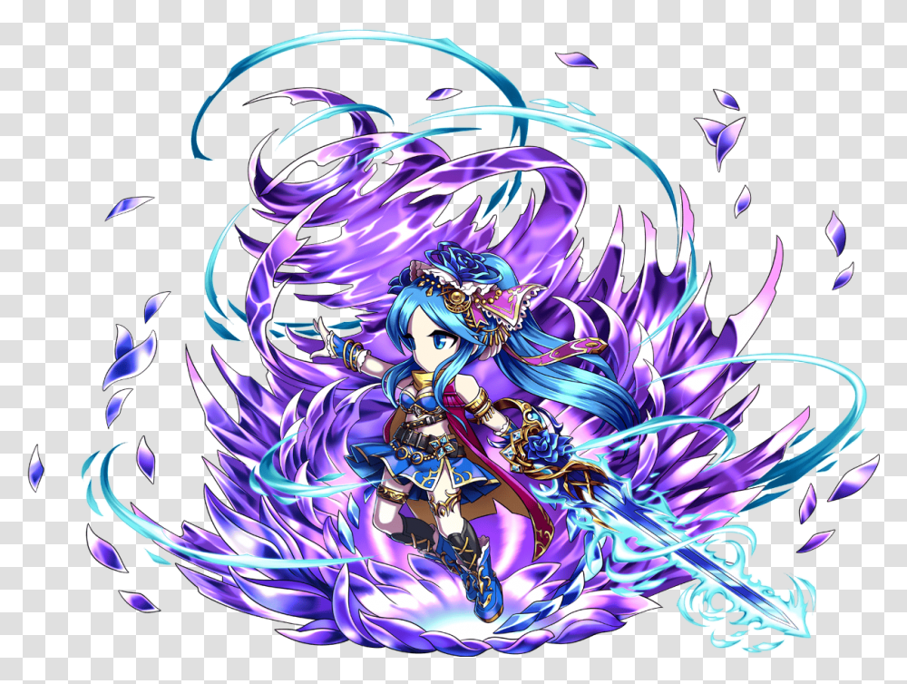 Celebrate Spring With New Update For Brave Frontier Brave Frontier Omni Water Units, Pattern, Fractal Transparent Png