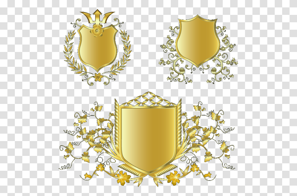 Celebrating 10 Years, Emblem, Armor, Gold Transparent Png