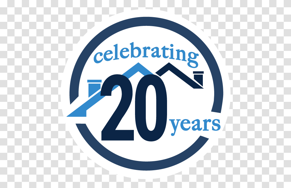 Celebrating 20 Years Matt Smith Roofing Graphic Design, Number, Label Transparent Png