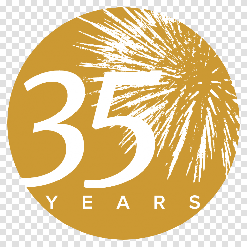Celebrating 35 Years, Logo, Trademark Transparent Png
