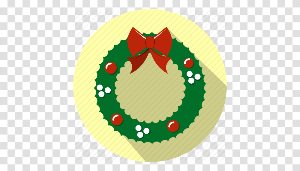 Celebration Christmas Decoration Garland Holiday Wreath Icon, Plant, Birthday Cake, Dessert, Food Transparent Png