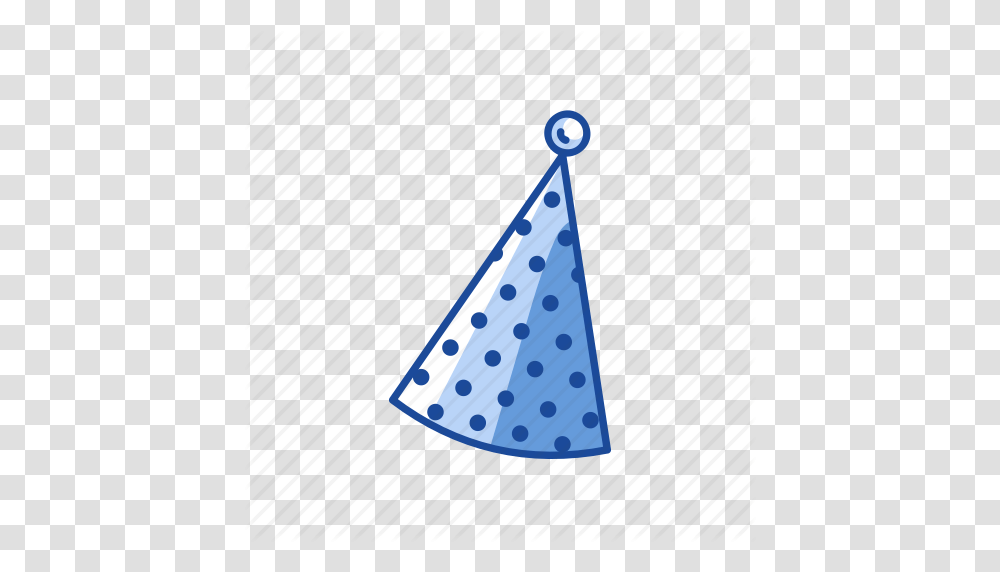 Celebration Hat Party Hat Polka Dots Icon, Apparel, Cone Transparent Png
