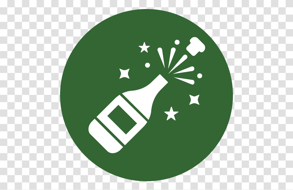 Celebration Icon Emblem, Recycling Symbol Transparent Png