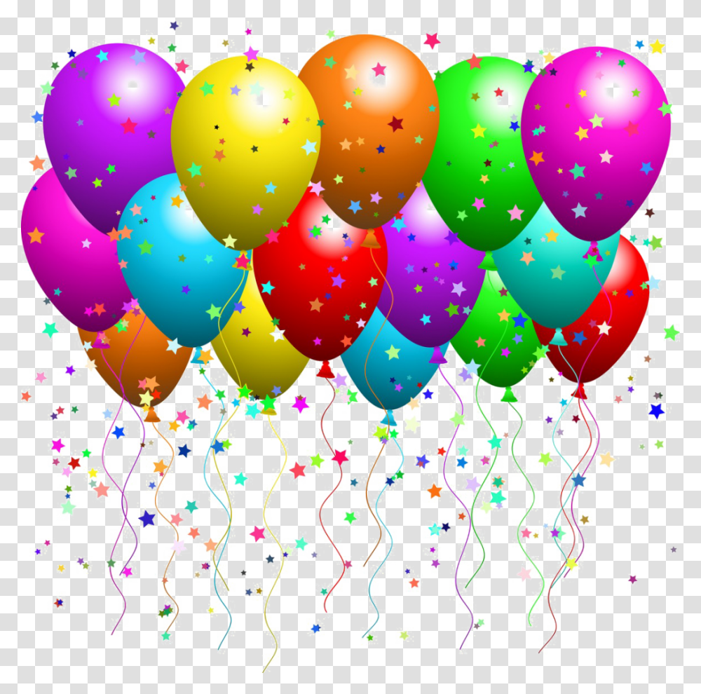 Celebration Picture Balloons Free Clipart, Paper, Confetti Transparent Png