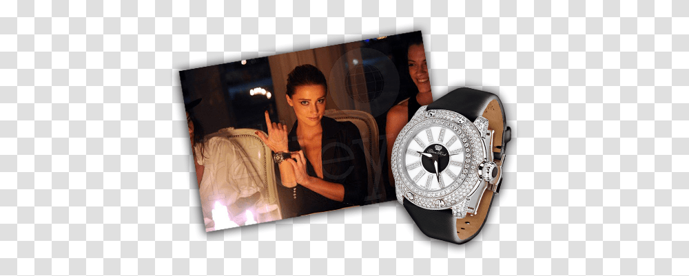 Celebrities Analog Watch, Wristwatch, Person, Photography, Analog Clock Transparent Png