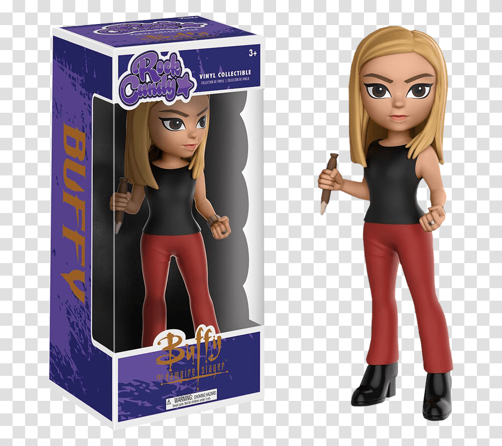 Celebrity Buffy Star The Rock Candy Buffy, Doll, Toy, Person, Human Transparent Png