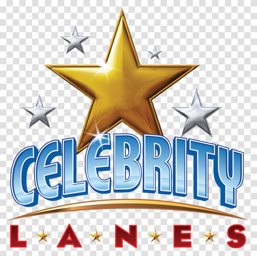 Celebrity Lanes, Cross, Star Symbol, Poster Transparent Png