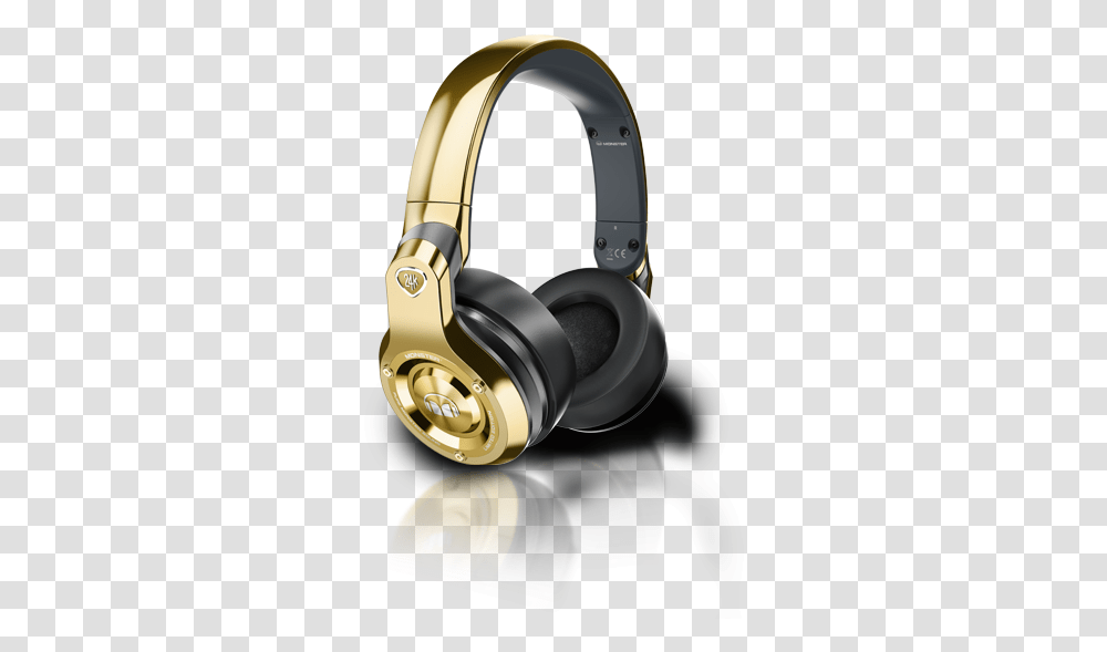 Celebs Spotted In 24k Monster 24k Gold Headphones, Electronics, Headset Transparent Png