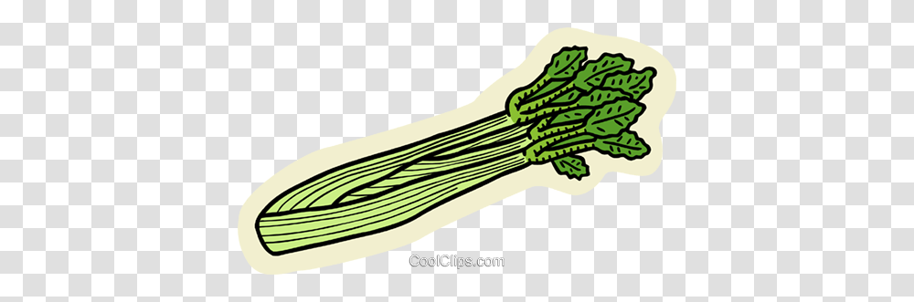 Celery Royalty Free Vector Clip Art Illustration, Plant, Food, Vegetable, Produce Transparent Png