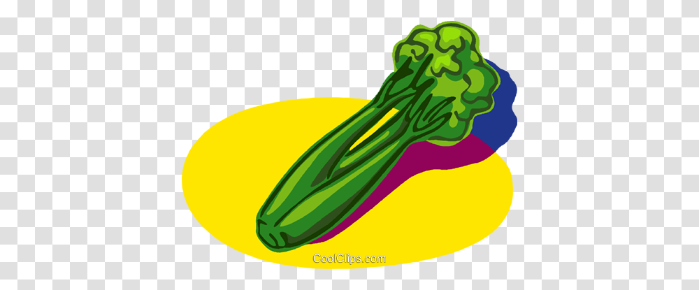 Celery Vegetables Royalty Free Vector Clip Art Illustration, Plant, Food, Produce, Banana Transparent Png