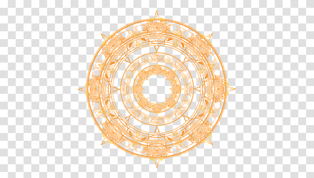 Celestial Magic Circle Yellow Magic Circle, Chandelier, Lamp, Pattern, Ornament Transparent Png