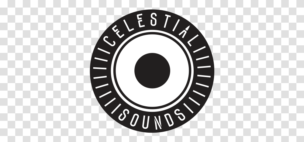 Celestial Sounds Black Star Montevideo, Label, Text, Symbol, Logo Transparent Png