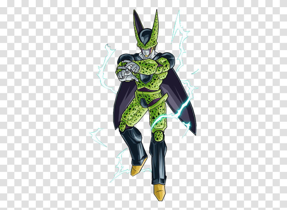 Cell Cell Dragon Ball, Person, Hand, Batman, Knight Transparent Png