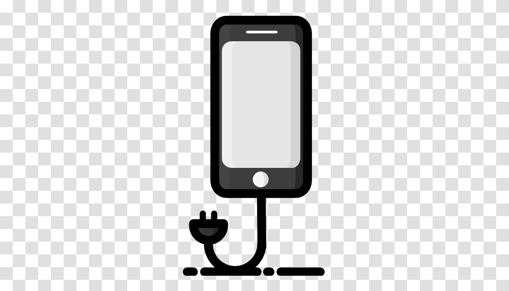 Cell Phone Charger Icon Free Of The Traveller Goodies, Mobile Phone, Electronics, Ipod Transparent Png