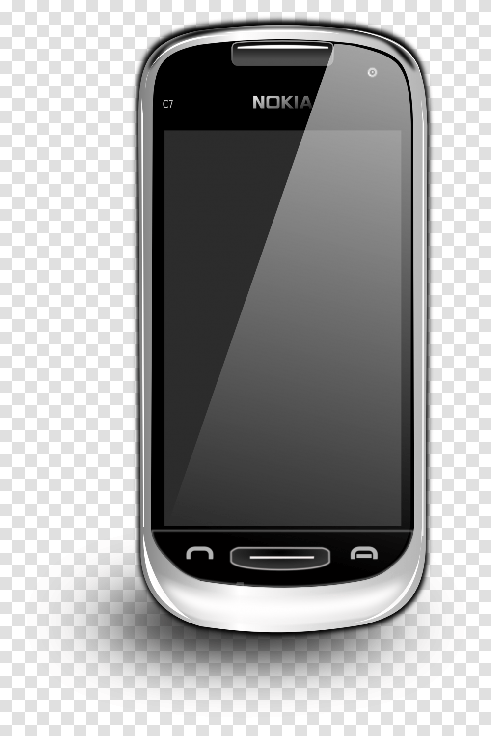 Cell Phone Download Free Clip Art Nokia C7, Mobile Phone, Electronics, Iphone Transparent Png