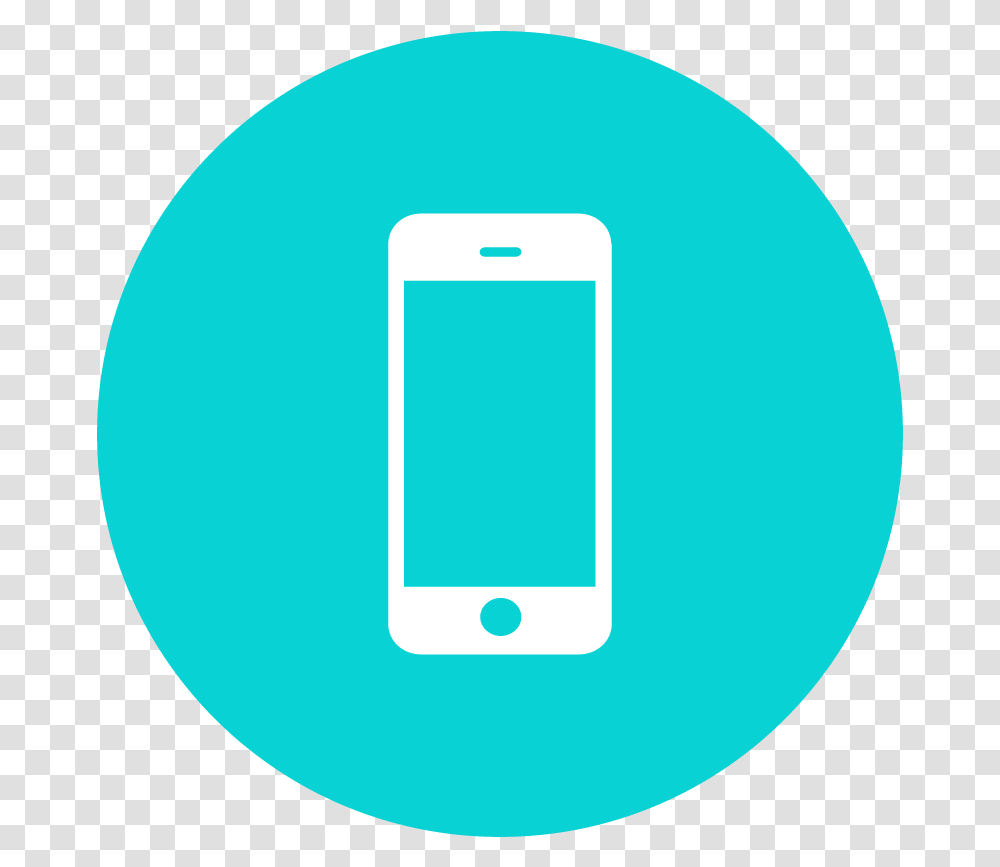 Cell Phone Icon Phone Icons Teal Mobile App Store, Electronics, Mobile Phone, Ipod, Text Transparent Png