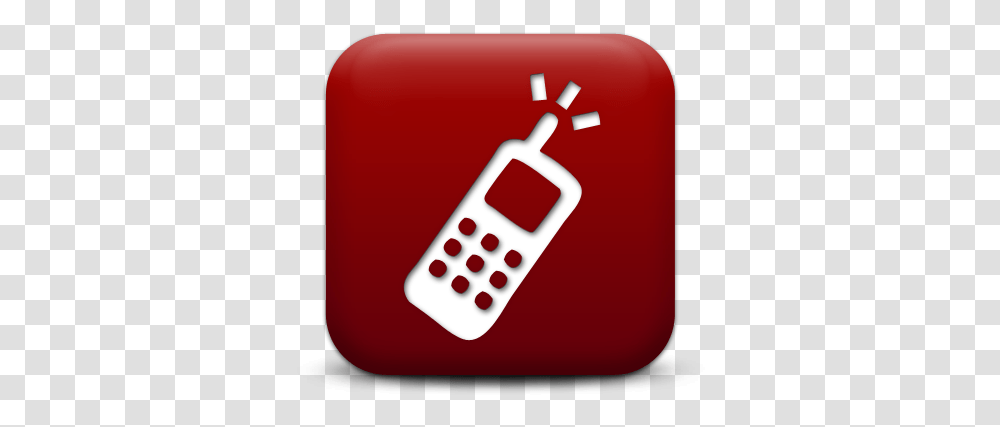 Cell Phone Icon Red Cell Phone Logo, Electronics, Mobile Phone, Iphone,  Transparent Png
