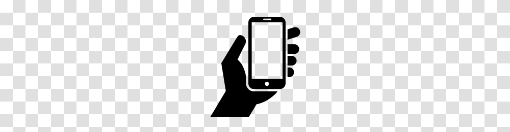 Cell Phone Icons Noun Project, Gray, World Of Warcraft Transparent Png