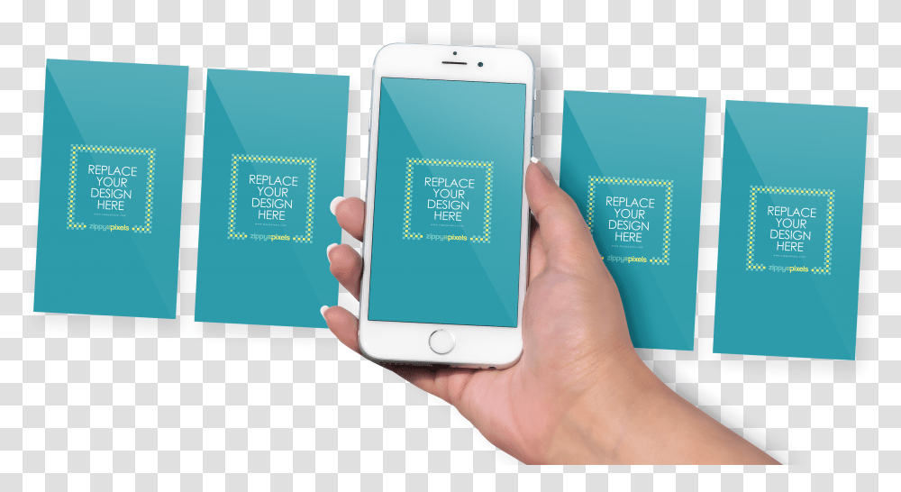Cell Phone In Hand Iphone 6 Mockup User Interface Mobile, Mobile Phone, Electronics, Person, Human Transparent Png