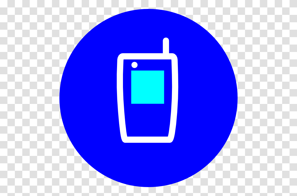 Cell Phone Logo Cell Phone Clipart Blue, Electrical Device, First Aid, Switch Transparent Png