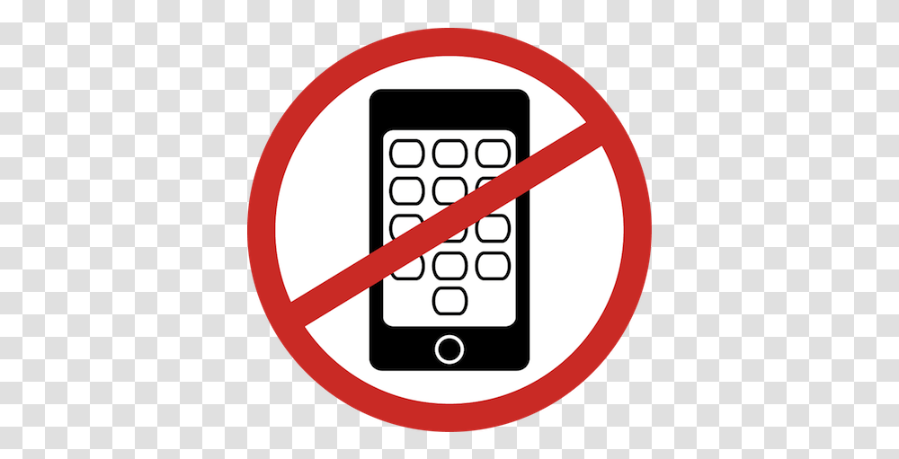 Cell Phone Telefon Forbudt, Electronics, Calculator, Text, Symbol Transparent Png