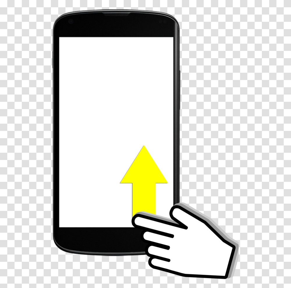 Cell Phones Are No Longer A Utility Product But They Dedo Deslizando Para Cima, Electronics, Mobile Phone, Iphone Transparent Png
