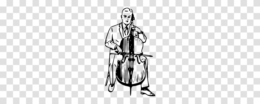 Cello Person, Gray, World Of Warcraft Transparent Png